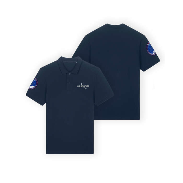 Hunor Férfi Galléros Navy Póló